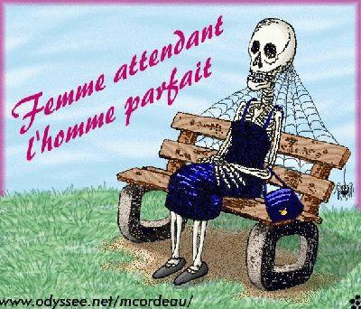 voila une image representive d'une femme attendante l'omme parfait
